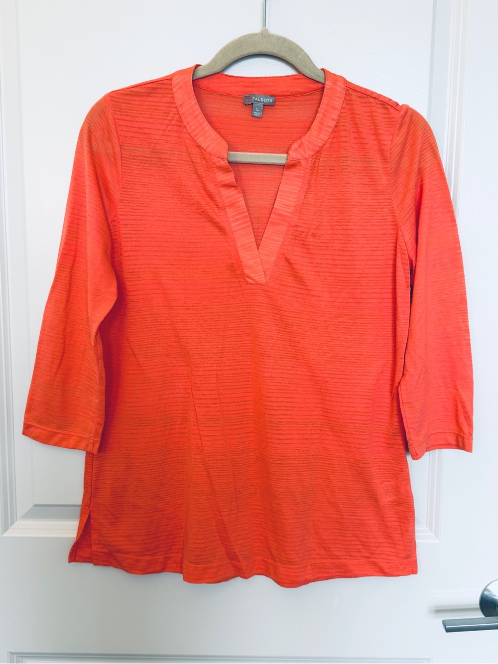 Talbots Petite Peach Top, size SP